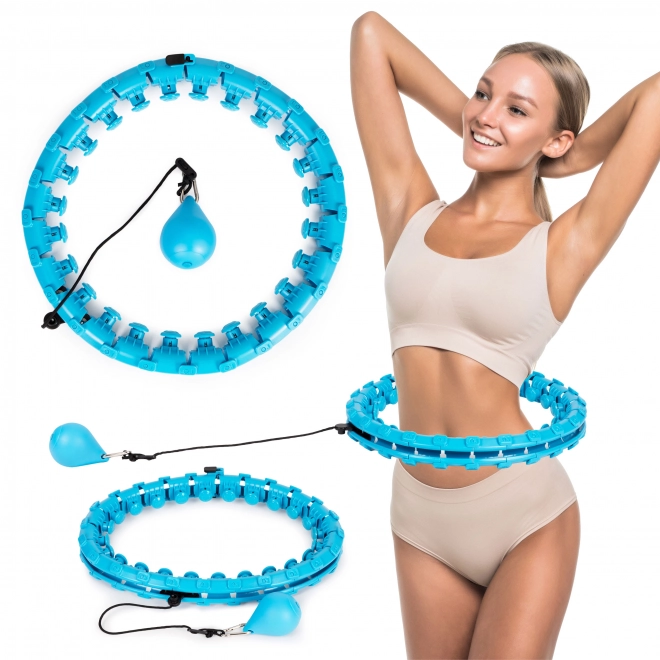 Hula hoop obruč s masažom za fitness vježbanje