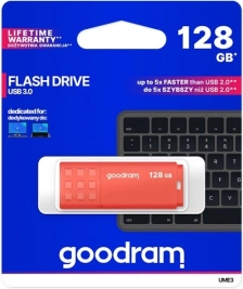 USB flash disk Goodram UME3 128GB USB 3.0 narančasti