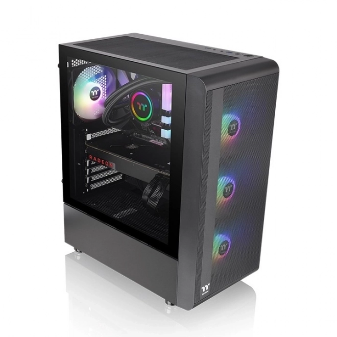 Računalno kućište S200 s kaljenim staklom i RGB osvjetljenjem