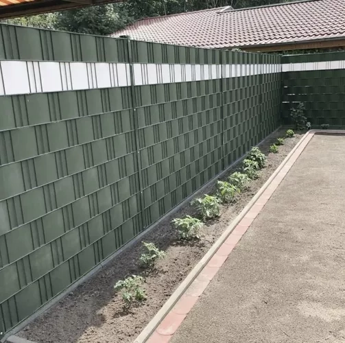Traka za ograđivanje 19cmx35m 630g/m2 zelena 23706