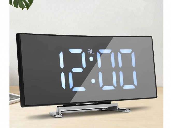 Elegantan digitalni budilica s termometrom i LED zaslonom