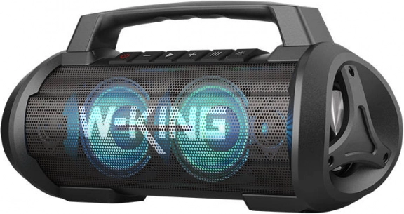 bežični bluetooth zvučnik w-king d10 70 w crni