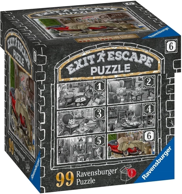Exit Puzzle: Garaža 99 dijelova