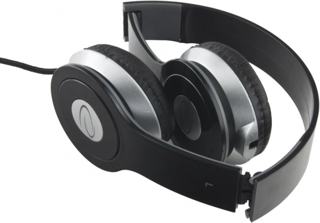 Stereo audio slušalice Techno crne