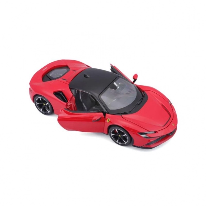 Bburago 1:24 Ferrari Top SF90 Stradale Crvena