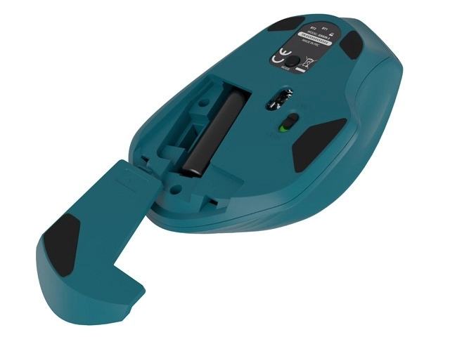 Bežični miš Siskin 2 1600 DPI Bluetooth 5.0 + 2,4GHz – Plava
