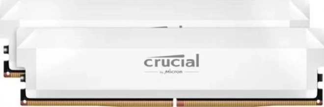 Memorija DDR5 Crucial Pro Overclocking 32GB 6000MHz bijela