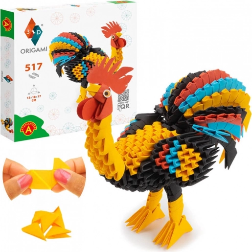 Alexander kreativni set Origami 3D pijetao