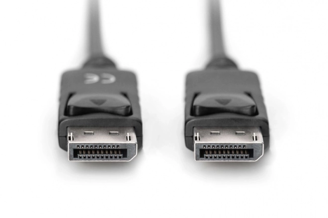 DisplayPort kabel s kvačicom 1080p 60Hz FHD DP/M DP/M crni 1m