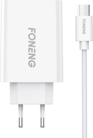 Brzi punjač Foneng 10,5 W s 1× USB i micro USB kabelom