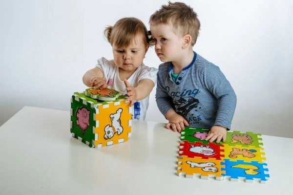 Pjenaste puzzle moje prve životinje