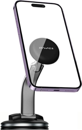 Magnetni držač za telefon Awei X45 staklo/kokpit