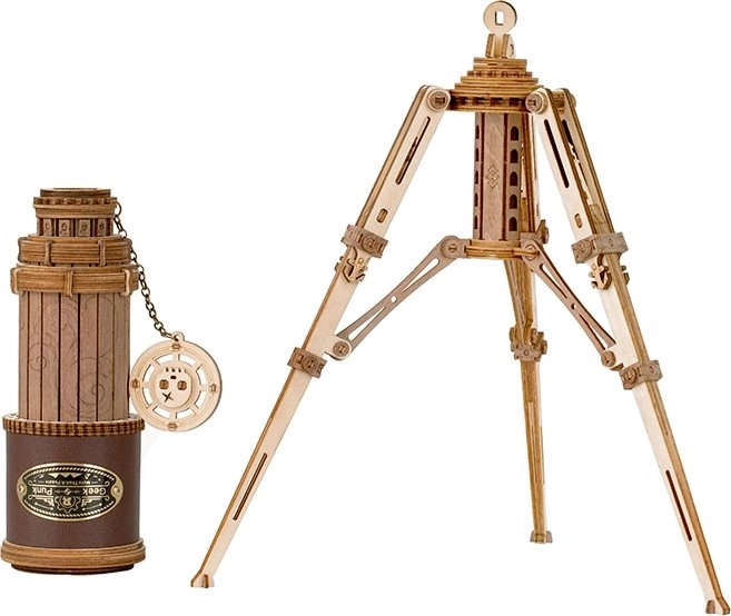 ROBOTIME Rokr Drveni Model Monokularnog Dalekozora