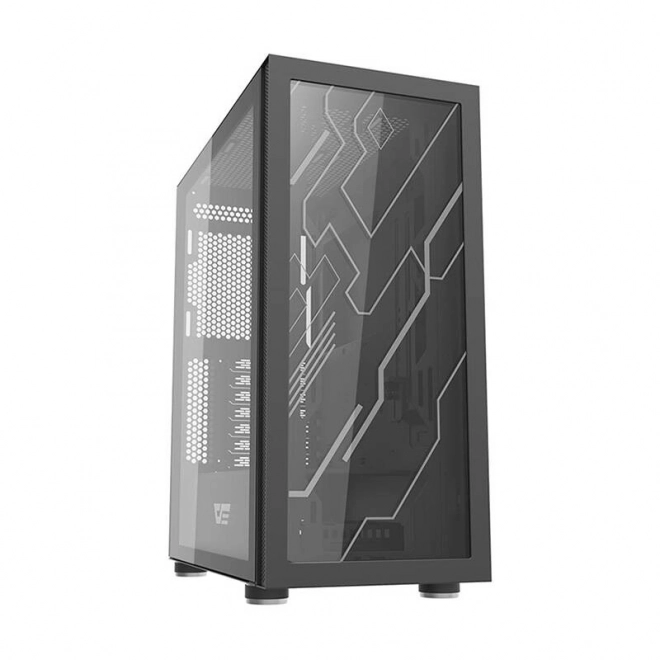 Računalno kućište Darkflash DK210 (crna)
