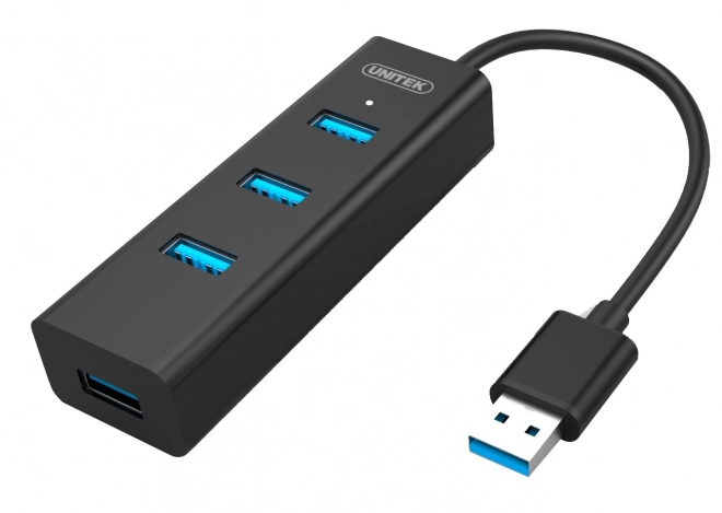 Hub 4x USB 3.0 s podrškom BC1.2, crni