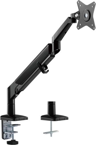 Ergonomski držač monitora s plinskom oprugom crni