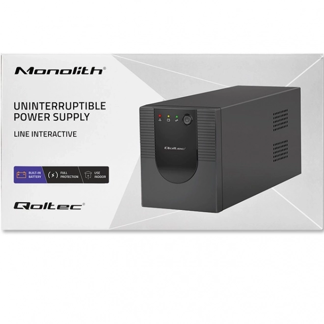 Rezervno napajanje UPS Qoltec 1500VA 900W