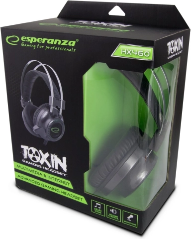 Gaming slušalice s mikrofonom Toxin