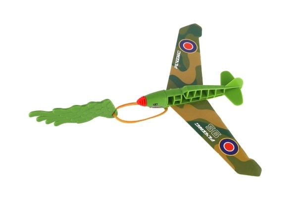 Plastični avion koji se može bacati 25x14cm, 2 boje na kartici 21x25x4cm