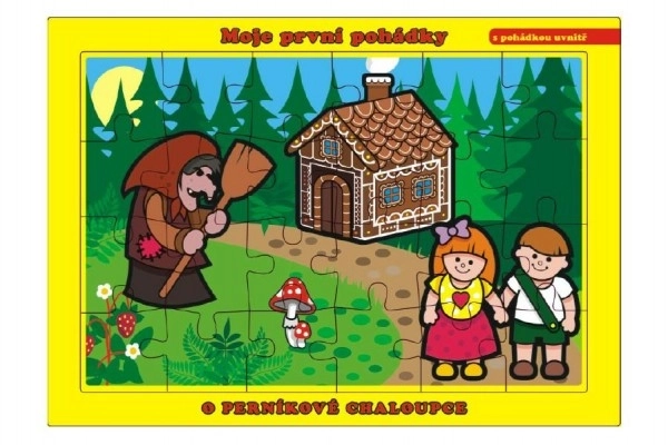 Puzzle Medenjaka Kućica 24 dijela
