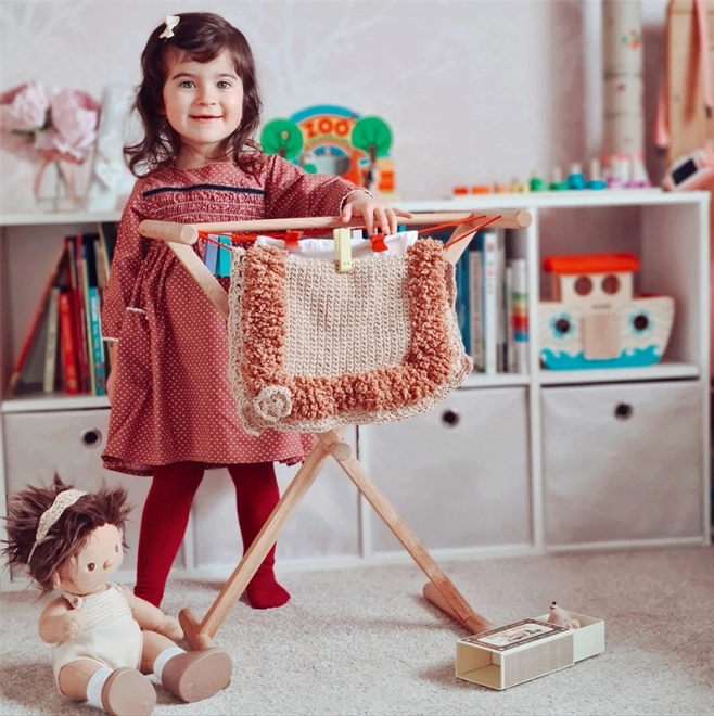 Drveni stalak za sušenje rublja Bigjigs Toys