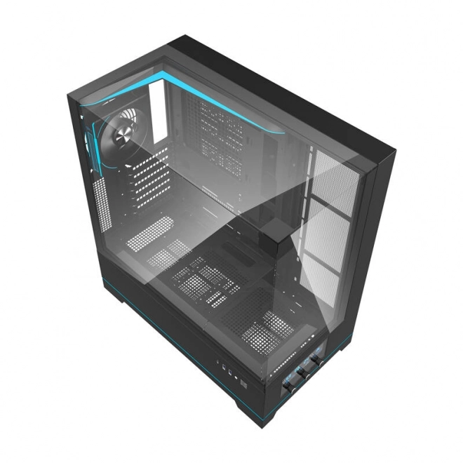 Računalno kućište Darkflash DY450 PRO s ventilatorom crna