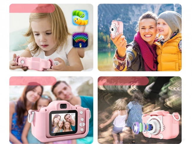 Digitalni fotoaparat za djecu u obliku mačke