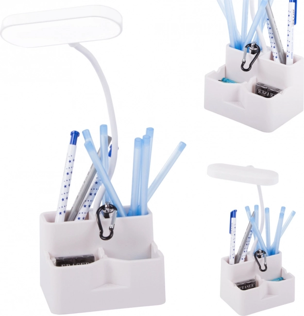 Stolna lampa s organizerom i 24 LED