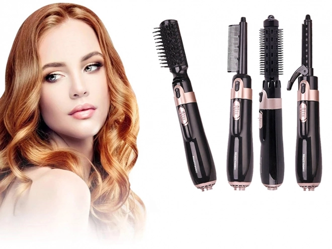 Fen za kosu kovrčalo četka set 4u1
