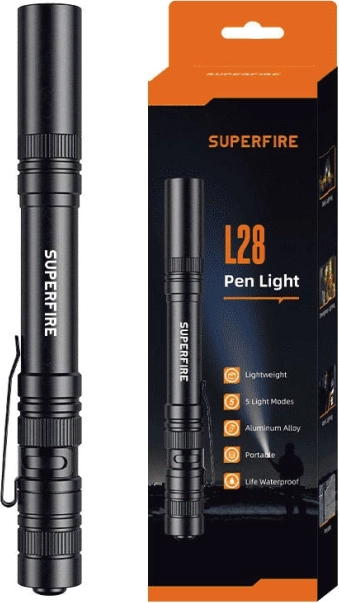 Džepna svjetiljka Superfire L28 121 lm, 5 W, domet 52 m