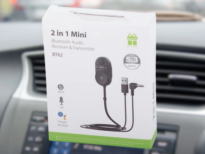 Bluetooth adapter za auto s pojačalom basova