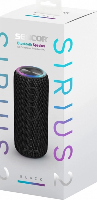 Bežični Bluetooth zvučnik Sencor Sirius 2 s LED osvjetljenjem i funkcijom TWS