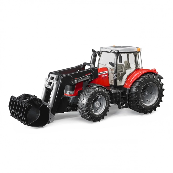 Bruder traktor MASSEY FERGUSON 7624 s prednjim utovarivačem