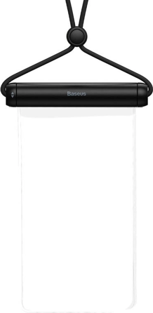 Baseus vodootporno kućište za pametni telefon s kliznim zatvaračem (crno)
