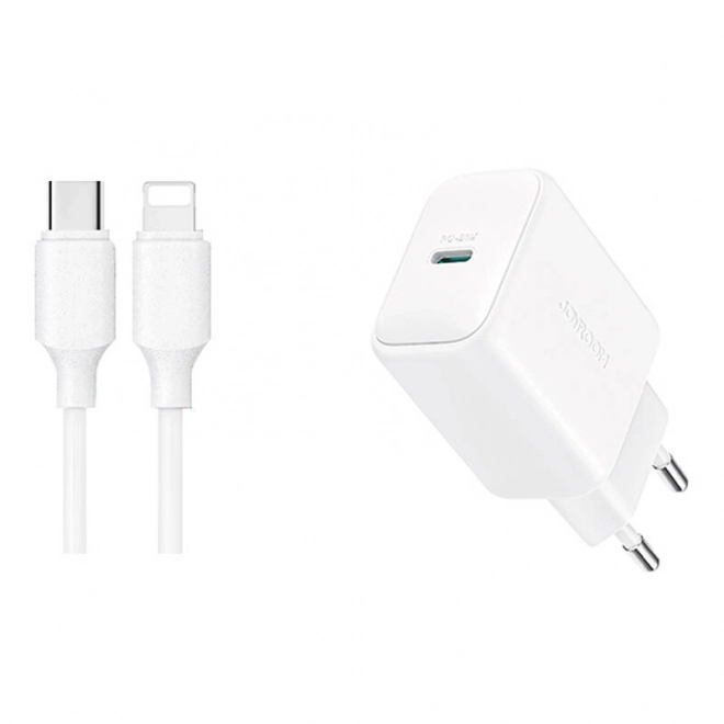 Joyroom JR-TCF20 mrežni punjač s kabelom C-Lightning 20W 1m (bijela)