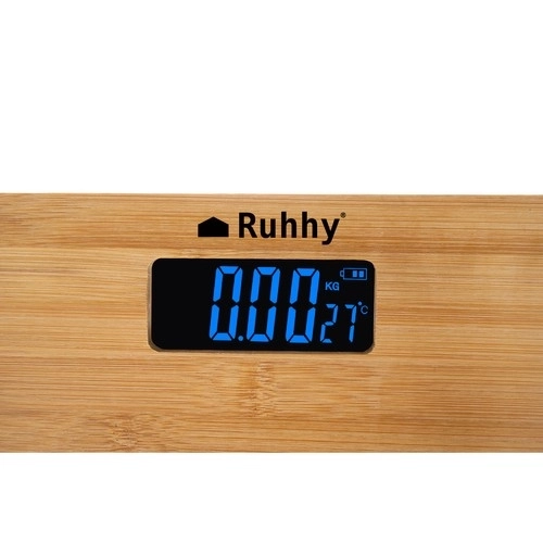 Drvena kupaonska vaga LCD Ruhhy 22522