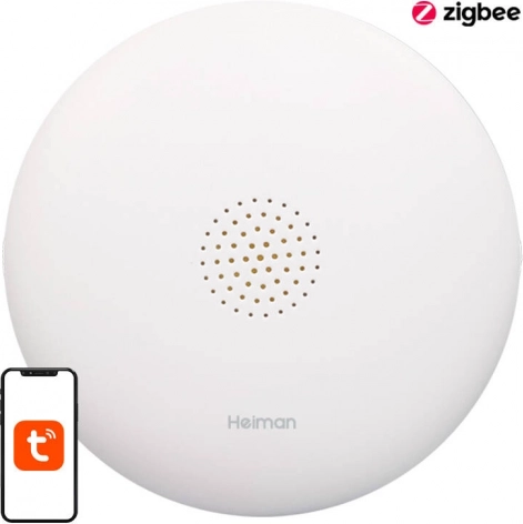 Pametni Wi‑Fi senzor curenja vode HEIMAN s aplikacijom Tuya