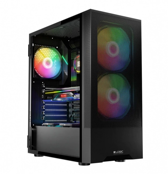 Kućište Arya ARGB USB 3.0 Midi Tower crna