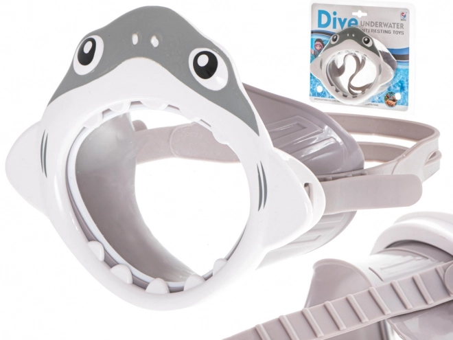 Ronilačke naočale za djecu Shark