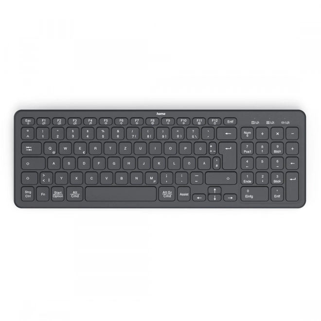 Bežična tipkovnica Hama WK-300 crna