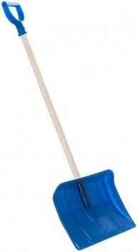 Dječja snježna lopata s T-ručkom 87 cm – Plava