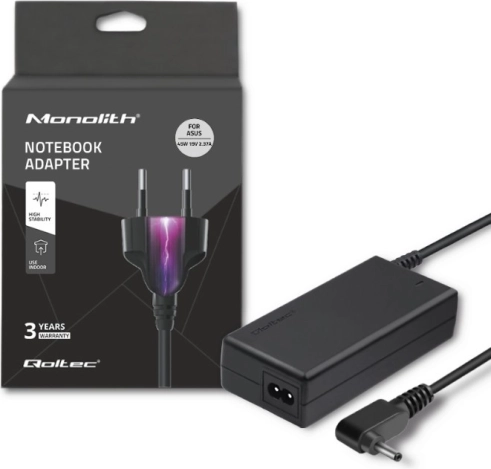 Napajajući adapter za ASUS prijenosnike 45 W, 19 V, 2,37 A, konektor 4,0 × 1,35 mm + napojni kabel