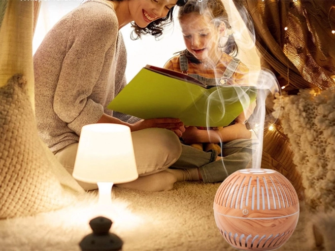 Aroma difuzor i ovlaživač zraka s RGB osvjetljenjem