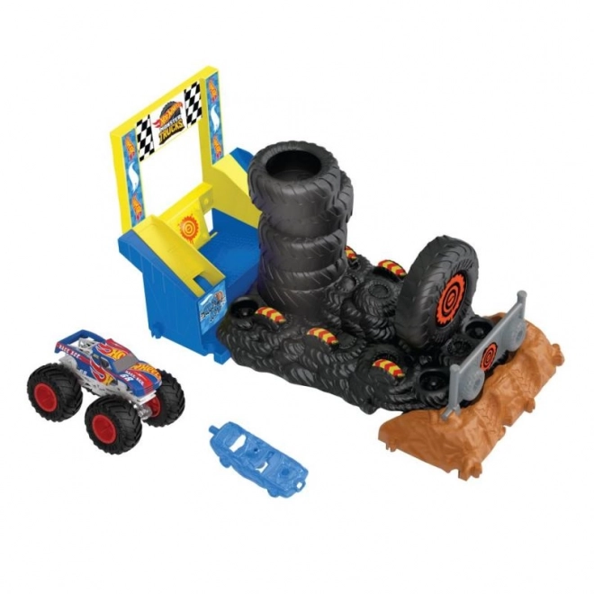 Hot Wheels Monster trucks arena - utrka izazov igraći set HNB87 – HW Morski tigar