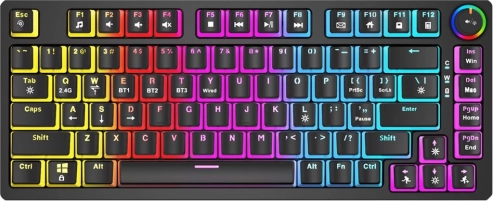 Bežična mehanička tipkovnica Savio Phenix RGB