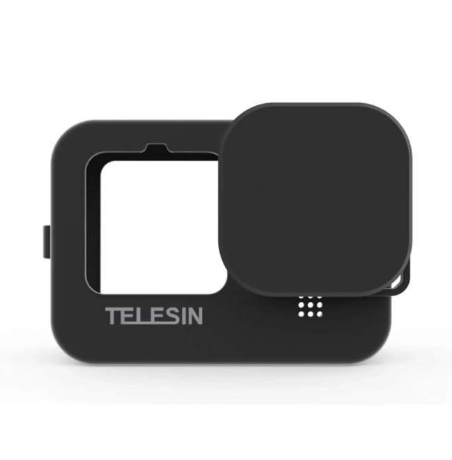 Silikonska futrola za GoPro Hero 9, 10, 11, 12 crna