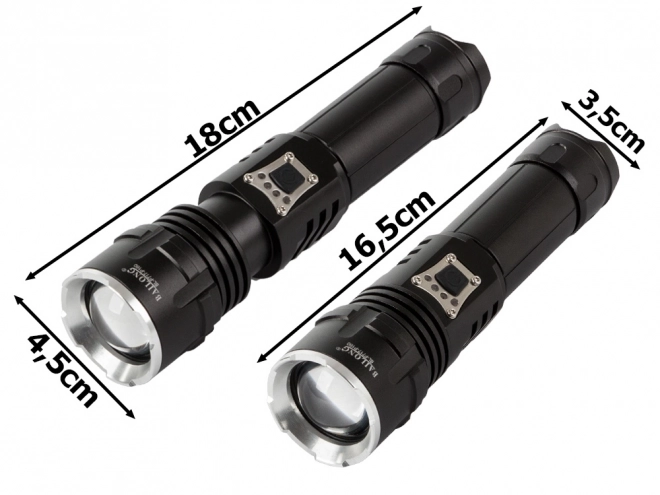 Vojna taktička svjetiljka Bailong s LED CREE XHP160