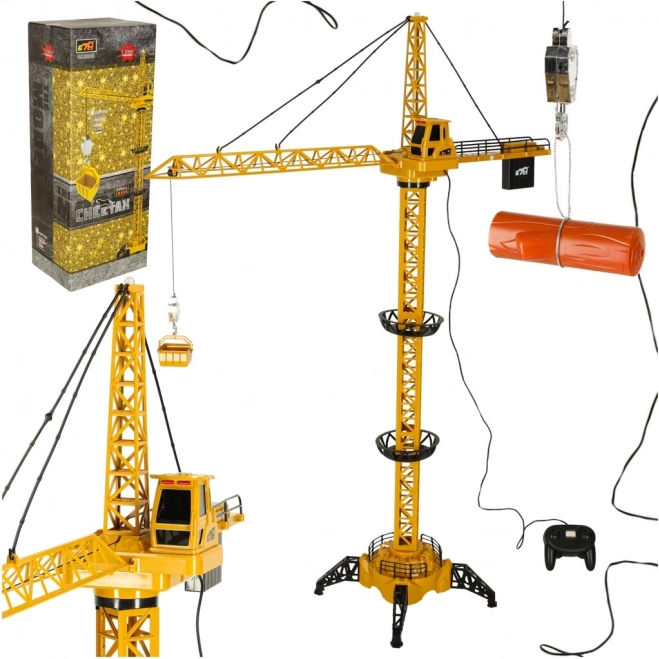 Daljinski upravljani građevinski dizalica RC s kukom 128 cm