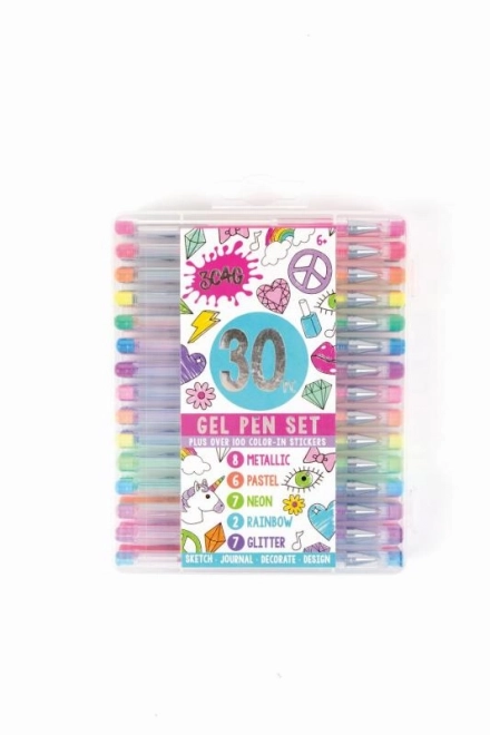 Gel olovke MAKE IT REAL - Set 30 boja