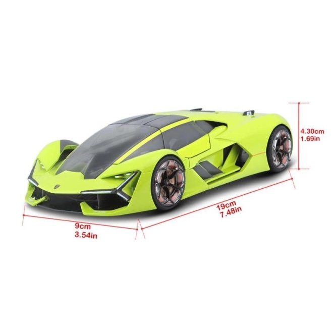 Bburago 1:24 Lamborghini Terzo Millenio Zelena
